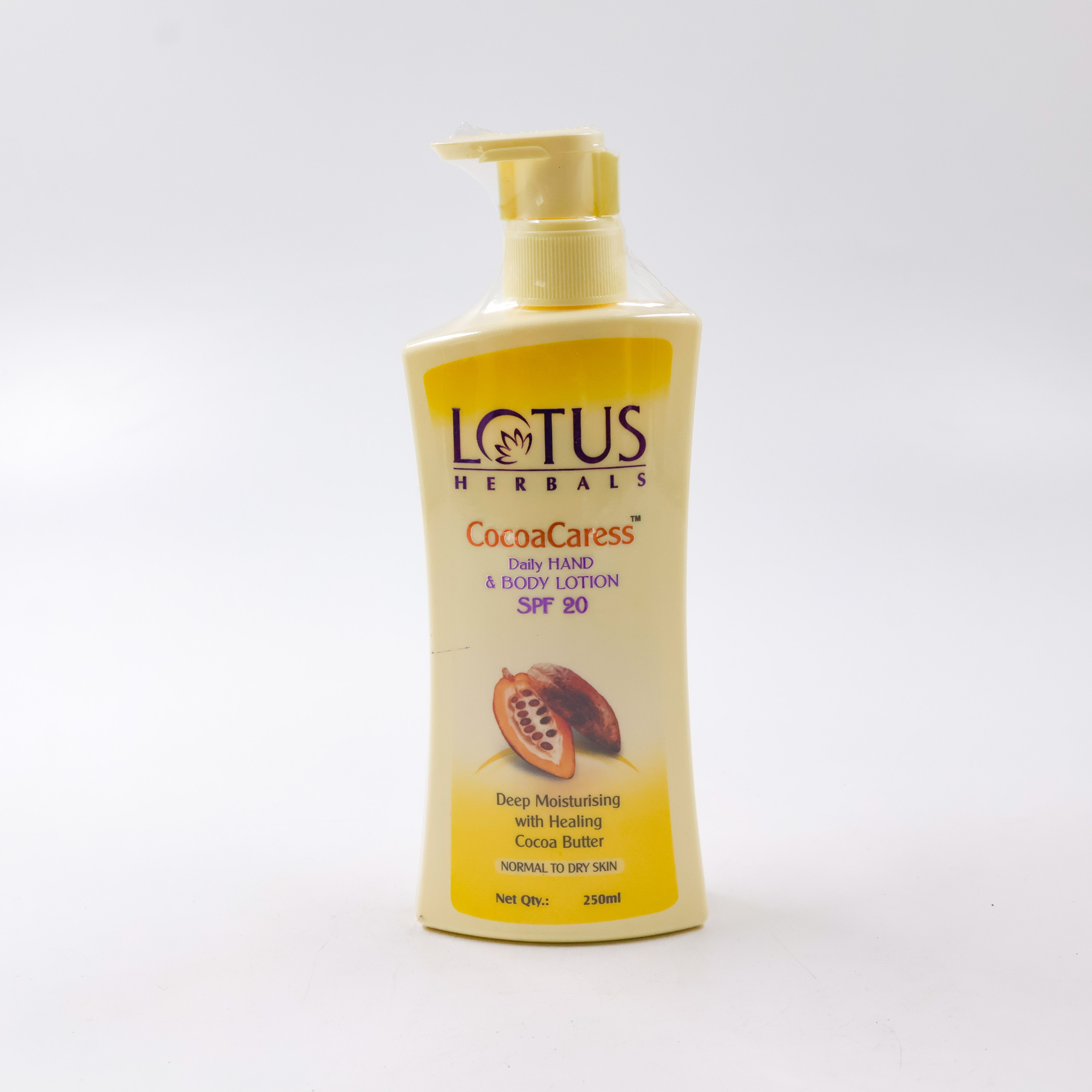 Lotus Body Lotion Cocoacaress Spf 20 250 ml